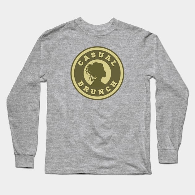 Casual Brunch Long Sleeve T-Shirt by Frikshun